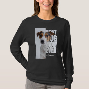 Einzigartige Mama für den besten Hund je individue T-Shirt