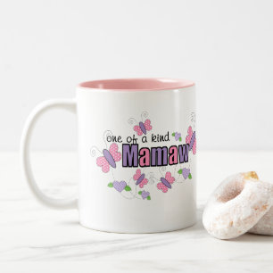 Einzigartige Mamaw Zweifarbige Tasse