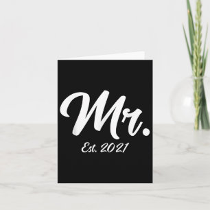 Einzigartige Matching Mariage Geschenke für den Br Karte