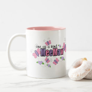 Einzigartige MeeMaw Zweifarbige Tasse