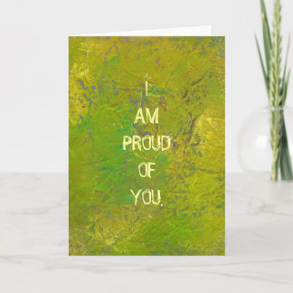 Einzigartige moderne Malereikunst des grünen Karte