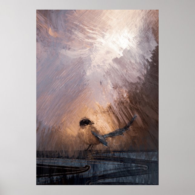 Einzigartige moderne Māori Kunst Poster (Vorne)