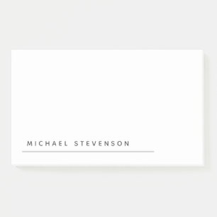 Einzigartige moderne Minimalistische Schlichte Ums Post-it Klebezettel