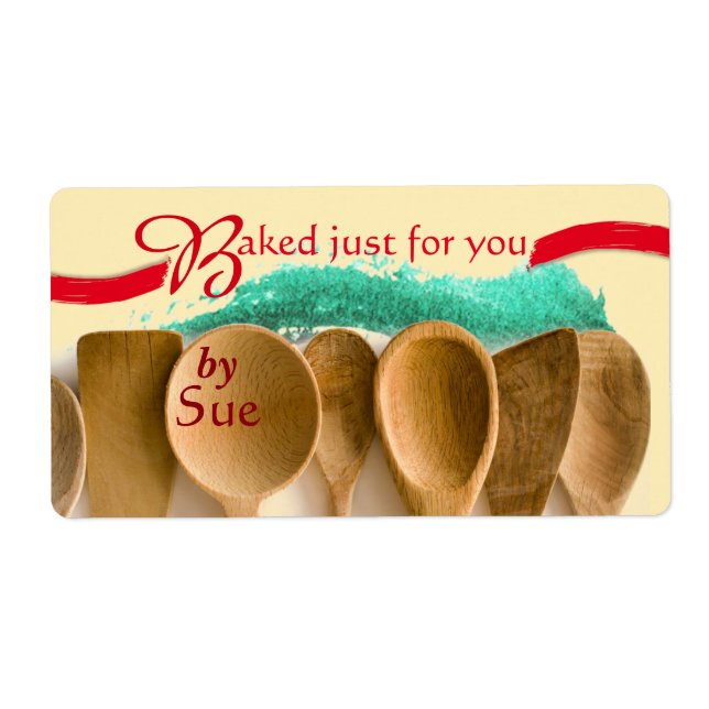 Einzigartige Moderne, von Ihnen gebacken Labels (Vorne)