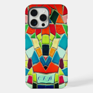 Einzigartige Mosaik iPhone 15 Pro Max Hülle