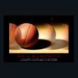 Einzigartige Motivierend Leistung Basketball druck Poster<br><div class="desc">Ich Liebe dieses Spiel. Beliebte Sportarten - Basketball Game Ball Image.</div>