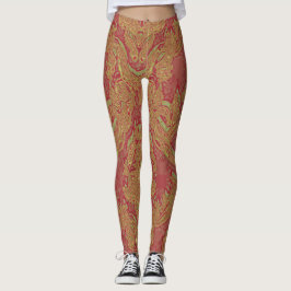 Einzigartige Muster-Yoga-Leggings Leggings