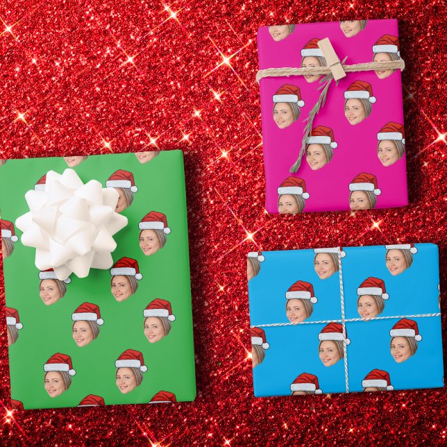 Einzigartige Personalisierte Weihnachtsfeier, Weih Geschenkpapier Set (Von Creator hochgeladen)