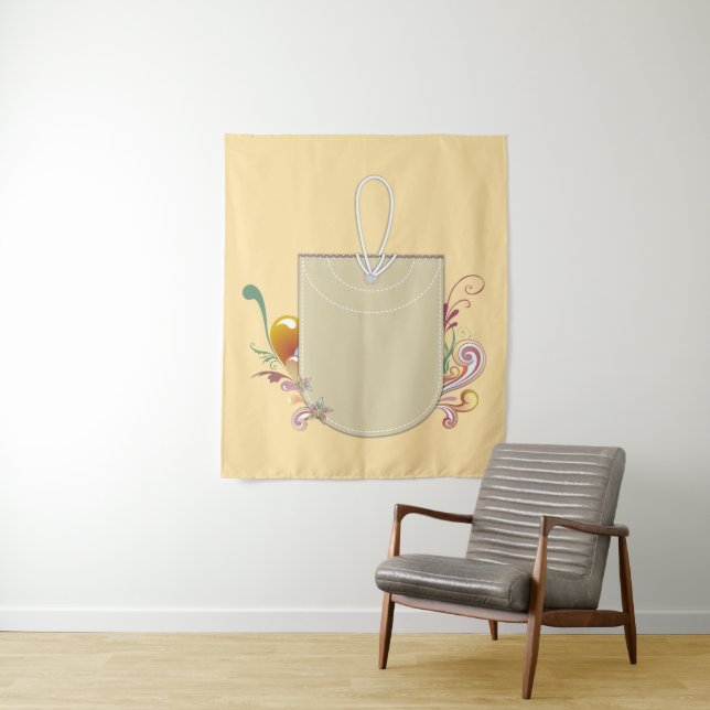 Einzigartige Präsentation für DIY-Ersteller Wandteppich (Beispiel)