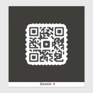 Einzigartige QR-Code-Aufkleber für Händler" Aufkleber