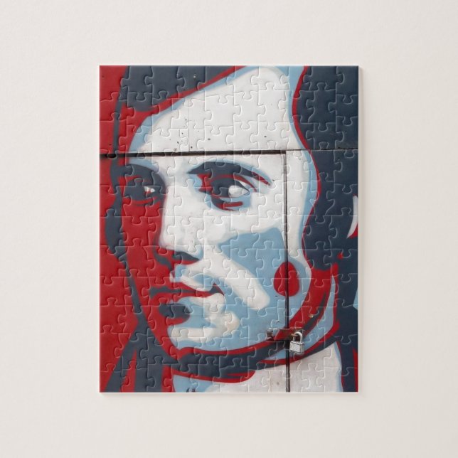Einzigartige Robert Burns-Straßen-Kunst! (Vertikal)