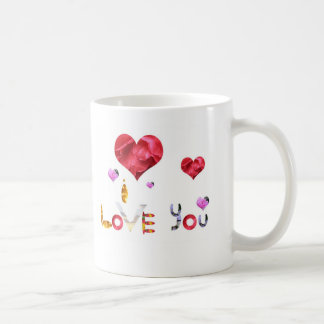 Einzigartige romantische Tasse für die Dame in