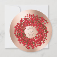 Einzigartige rote Berries mit Ihrem Logo.