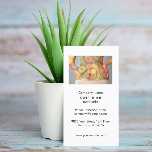 Einzigartige saubere Körperernährung Visitenkarte (Von Creator hochgeladen)