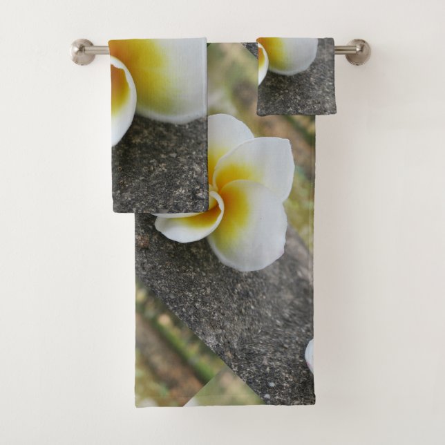 einzigartige, schöne, farbenfrohe, gemalte Muster Badhandtuch Set (Insitu)