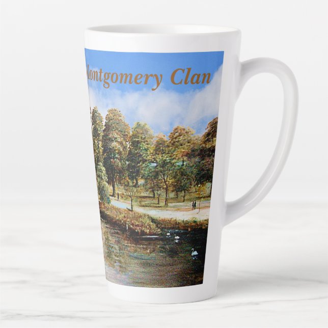 Einzigartige Schotten Montgomery Clan Burg Eglinto Milchtasse (Rechts)