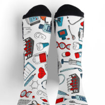Einzigartige Socken für die medizinische Crew