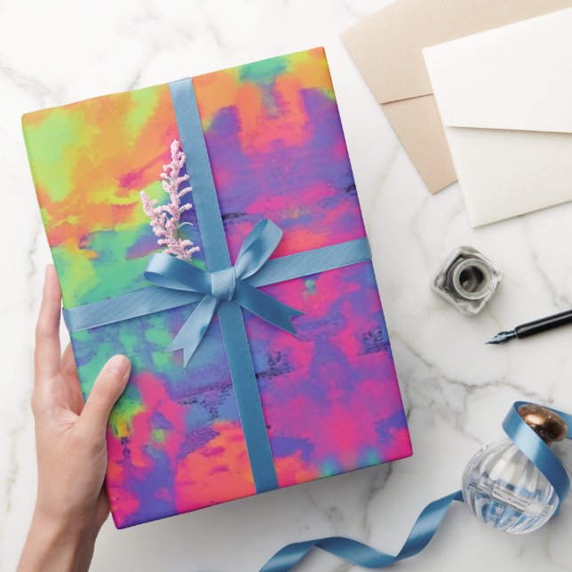 Einzigartige Special Sparkling Radiant Girlfriend  Geschenkpapier (Schenken)