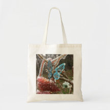 Einzigartige Taschentasche mit Schmetterling und
