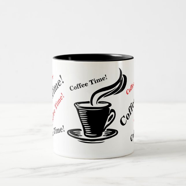 Einzigartige Tasse mit Kaffee (Mittel)