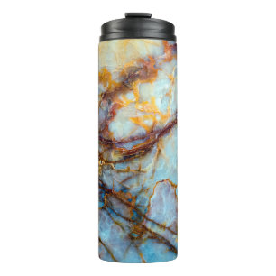 einzigartige Textur von Naturstein - Marmor, Onyx, Thermosbecher