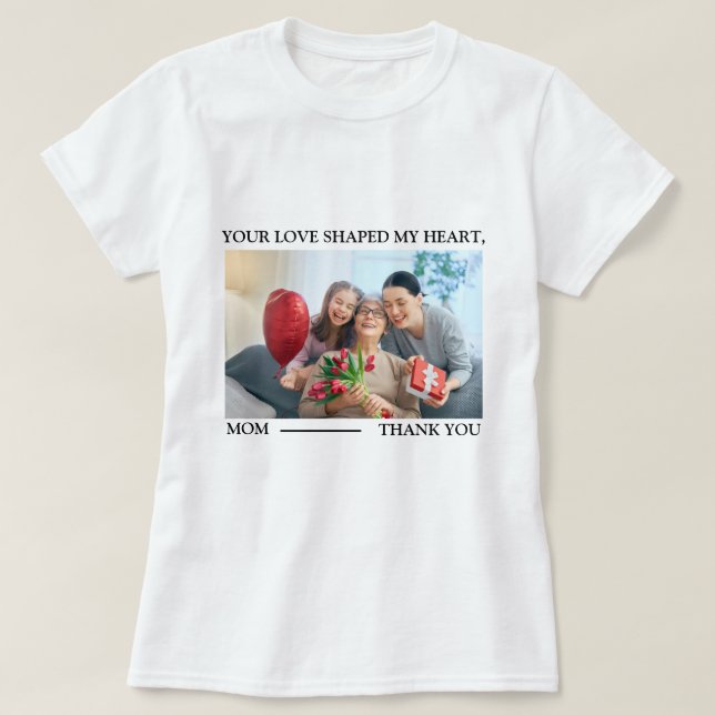 Einzigartige Überraschung für den Muttertag T-Shirt (Design vorne)