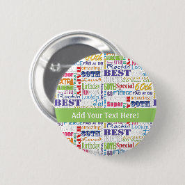 Einzigartige und besondere 60. Geburtstagsgeschenk Button