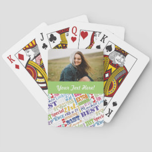 Einzigartige und besondere Geschenke zum 21. Gebur Spielkarten