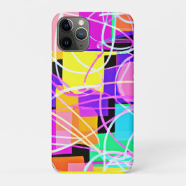 Einzigartige und farbenfrohe Neonmuster Kunst Case-Mate iPhone Hülle