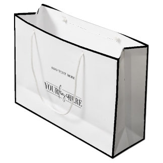 Einzigartige und moderne Boutique-Einkaufstasche Große Geschenktüte
