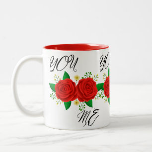 Einzigartige und personalisierte Fehler auf Zazzle Zweifarbige Tasse