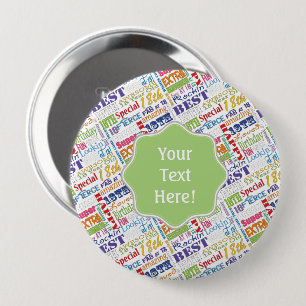 Einzigartige und Special-18. Button