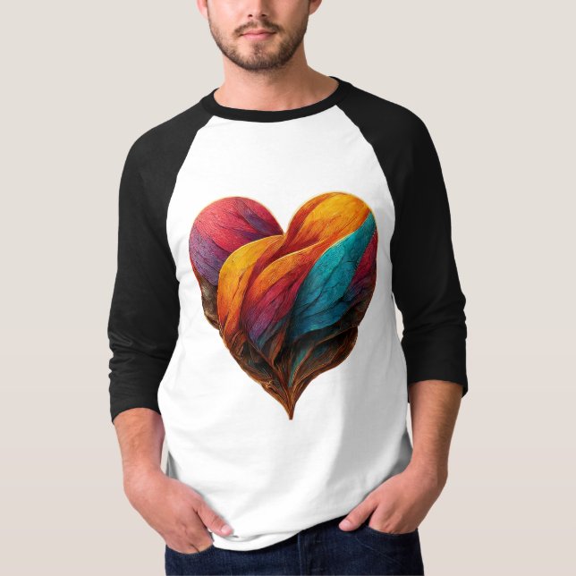 Einzigartige Valentinstag-Geschenke T-Shirt (Vorderseite)