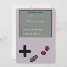 Einzigartige Vintage Retro Einladung