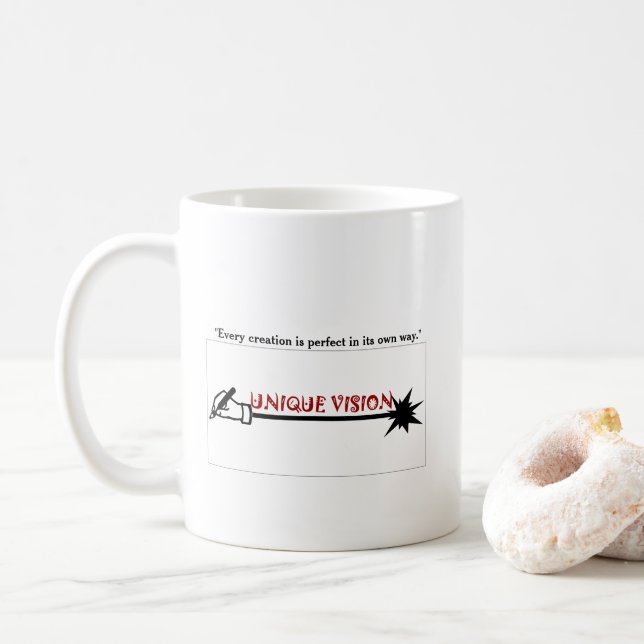 EINZIGARTIGE VISION KAFFEETASSE (Mit Donut)