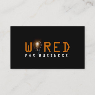 Einzigartige Visitenkarte