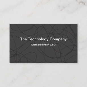 Einzigartige Visitenkarten für Computertechnologie Visitenkarte