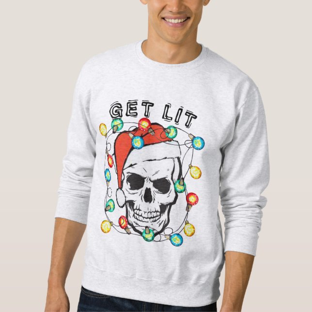 Einzigartige Weihnachtsgeschenke-Ideen, der Sonnen Sweatshirt (Vorderseite)