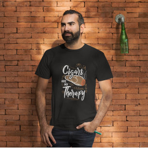Einzigartige Zigarren sind mein Therapie-Zitat T-S T-Shirt