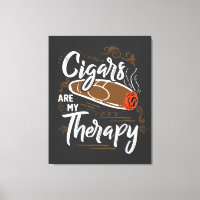 Einzigartige Zigarren sind meine Therapie Zitat-Le