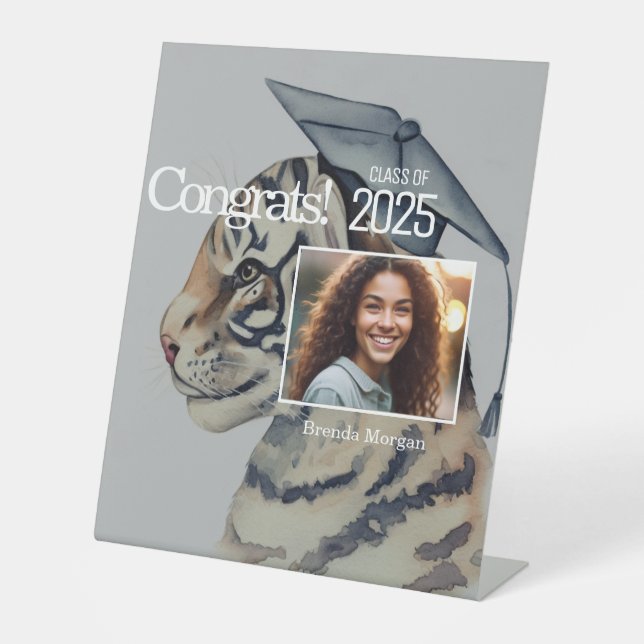 Einzigartiger Abschluss Sockelschild (Vorderseite)