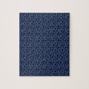 Einzigartiger, Angesagter Geometric Blue Cyan Gray