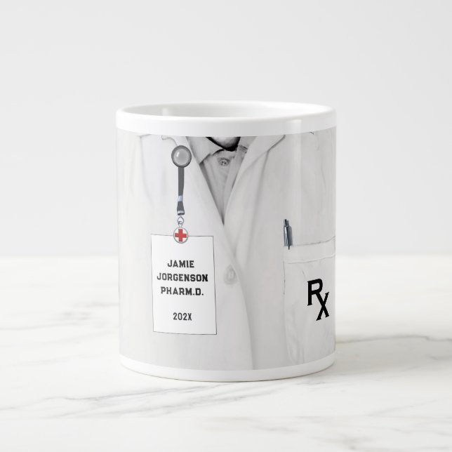Einzigartiger Apotheker Jumbo-Tasse (Vorderseite)