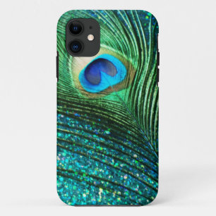 Einzigartiger Aqua-Pfau Case-Mate iPhone Hülle