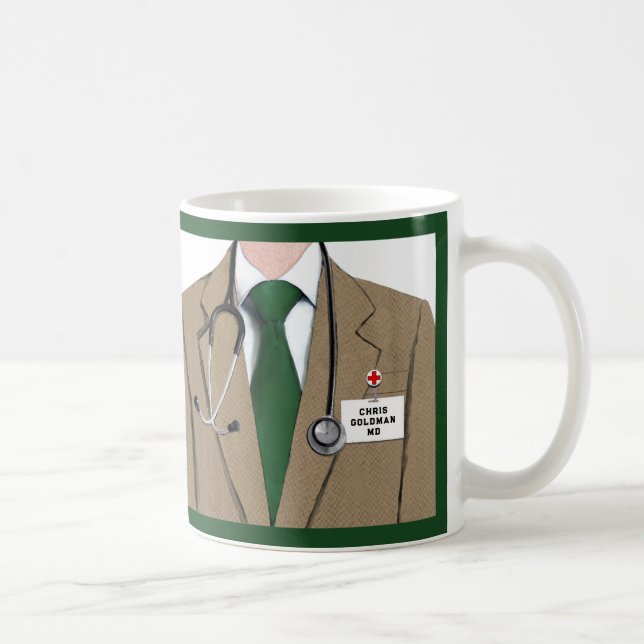 Einzigartiger Arzt Kaffeetasse (Rechts)