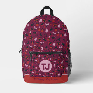 Einzigartiger Bachelor-Wochenende-Rucksack für Gir Bedruckter Rucksack