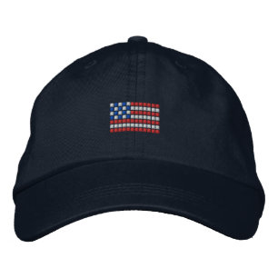Einzigartiger Baseballdeckel unter amerikanischer  Bestickte Baseballkappe