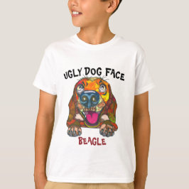 Einzigartiger Beagle hässlicher Hund gegenüber T - T-Shirt