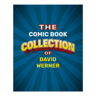 Einzigartiger benutzerdefinierter Collector Poster