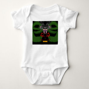 Einzigartiger Dark-Art-Monster-Baby-Body Baby Strampler